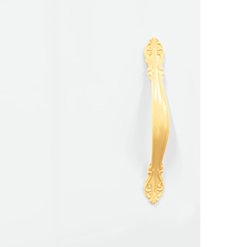 Armario de pared blanco brillante 34,5x34x90