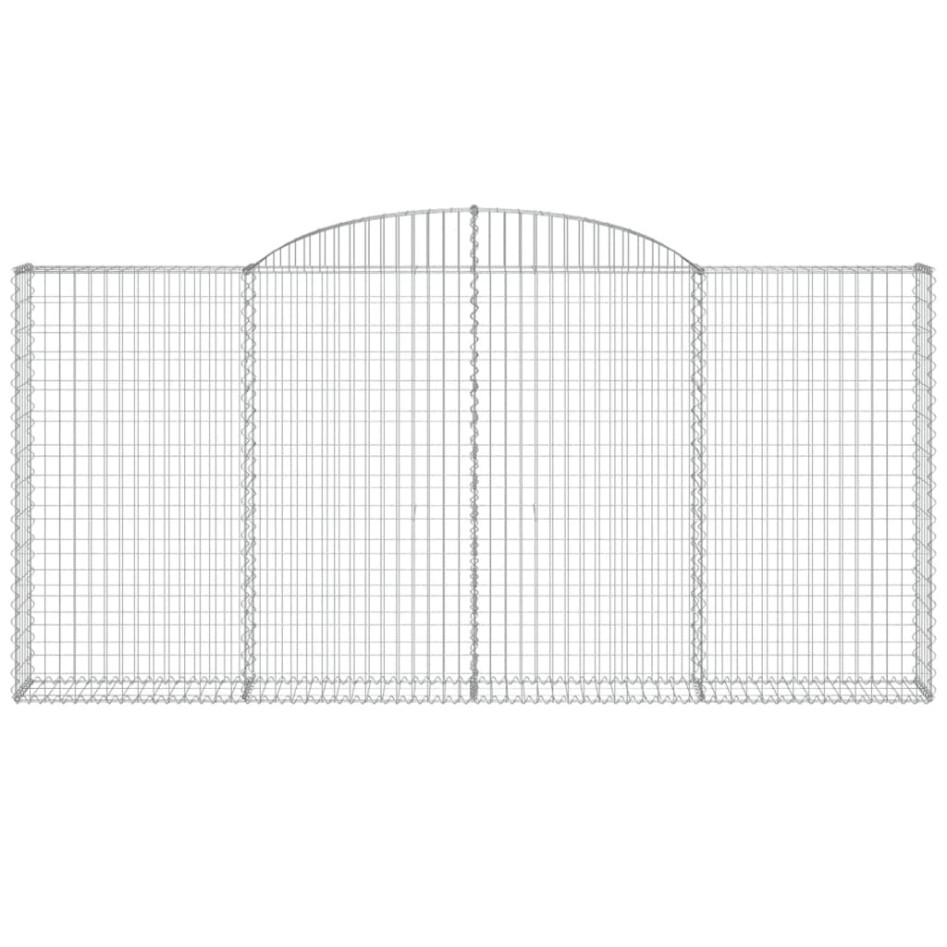 Cesta gaviones forma arco hierro galvanizado 300x30x140/160