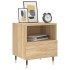 Mesita noche 2 uds madera ingeniería roble Sonoma 40x35x47,5