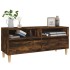 Mueble de TV madera contrachapada roble ahumado