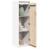 Armario de pared de madera maciza de pino blanco 30x30x100