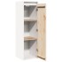 Armario de pared de madera maciza de pino blanco 30x30x100