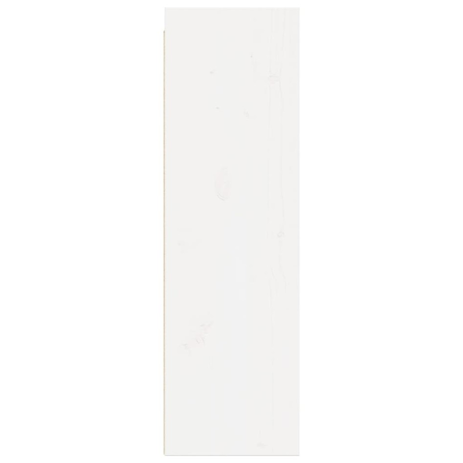 Armario de pared de madera maciza de pino blanco 30x30x100