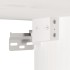 Armario de pared de madera maciza de pino blanco 30x30x100