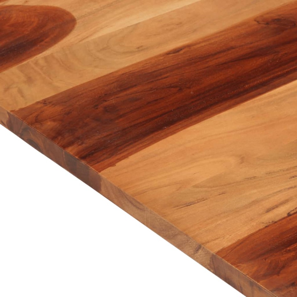 Tablero de mesa madera maciza de acacia 25-27 mm 70x80