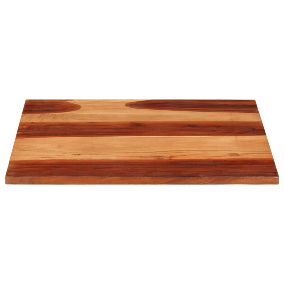 Tablero de mesa madera maciza de acacia 25-27 mm 70x80