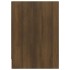 Mueble de TV madera de ingeniería marrón roble 146,5x35x50