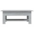 Mesa de centro madera de ingeniería gris Sonoma 102x55x42