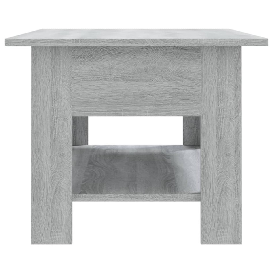 Mesa de centro madera de ingeniería gris Sonoma 102x55x42