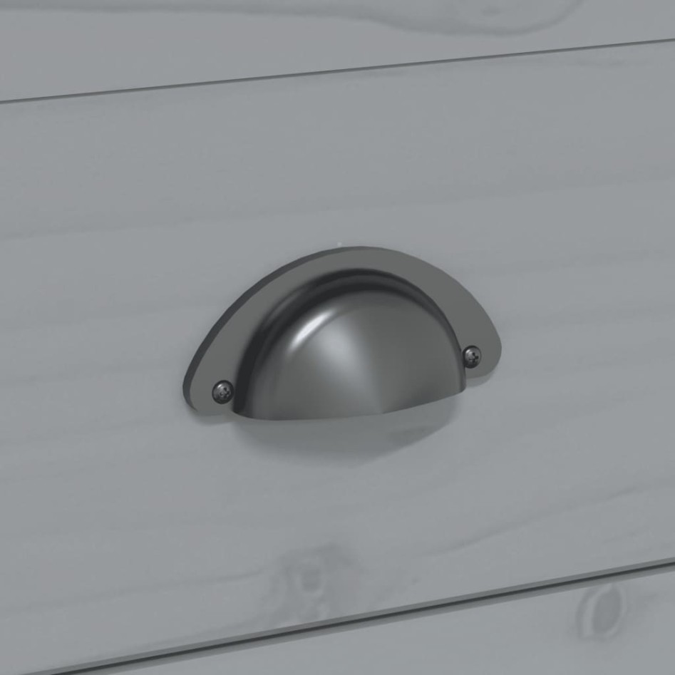 Mesa de centro BODO madera maciza de pino gris 100x55x46