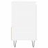 Armario de baño madera contrachapada blanco 65x33x60