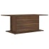 Mesa de centro madera de ingeniería marrón roble 102x55,5x40