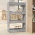 Estantería/divisor madera ingeniería gris hormigón 60x30x103