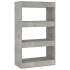 Estantería/divisor madera ingeniería gris hormigón 60x30x103