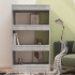 Estantería/divisor madera ingeniería gris hormigón 60x30x103