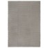 Alfombra rectangular algodón gris 120x180