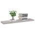 Estantes flotantes pared 4 uds gris hormigón MDF 90x23,5x3,8