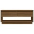 Mueble de TV madera de ingeniería marrón roble 102x41x44