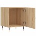 Mesitas noche 2 uds madera ingeniería roble Sonoma 40x40x50