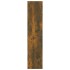 Estantería/divisor madera ingeniería roble ahumado 80x30x135