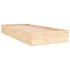 Estructura cama individual sin colchón madera maciza 75x190