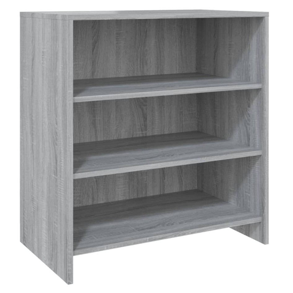 Aparador de madera de ingeniería gris Sonoma 70x40,5x75
