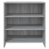 Aparador de madera de ingeniería gris Sonoma 70x40,5x75