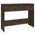 Mesa consola madera de ingeniería roble ahumado 100x35x76,5