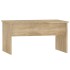 Mesa de centro madera ingeniería roble Sonoma 80x50,5x41,5