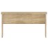 Mesa de centro madera ingeniería roble Sonoma 80x50,5x41,5