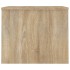 Mesa de centro madera ingeniería roble Sonoma 80x50,5x41,5