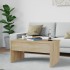 Mesa de centro madera ingeniería roble Sonoma 80x50,5x41,5
