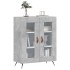 Aparador de madera de ingeniería gris hormigón 69,5x34x90