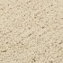 Alfombra peluda antideslizante color crema 140x200