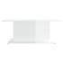 Mesa de centro madera ingeniería blanco brillo 102x55,5x40