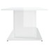 Mesa de centro madera ingeniería blanco brillo 102x55,5x40
