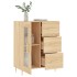 Aparador de madera de ingeniería roble Sonoma 69,5x34x90