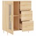 Aparador de madera de ingeniería roble Sonoma 69,5x34x90