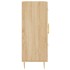 Aparador de madera de ingeniería roble Sonoma 69,5x34x90
