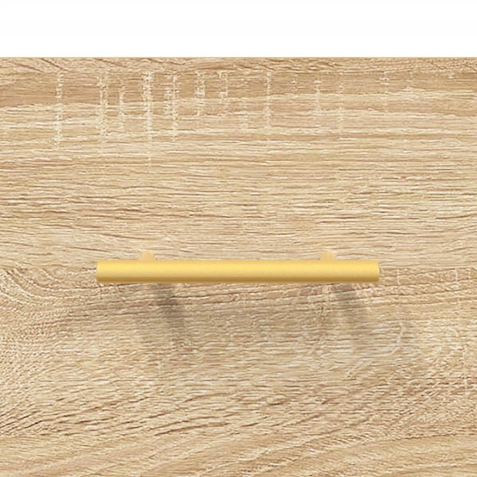Aparador de madera de ingeniería roble Sonoma 69,5x34x90