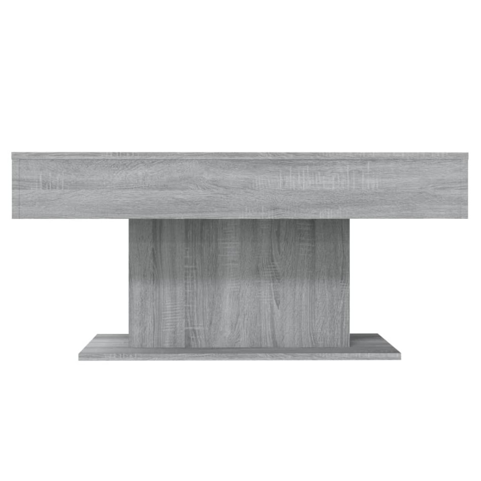 Mesa de centro madera de ingeniería gris Sonoma 96x50x45