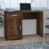 Escritorio con cajón y armario contrachapada 100x40x73