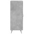Aparador de madera contrachapada gris hormigón 34,5x34x90