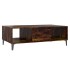 Mesa de centro madera ingeniería marrón ahumado 103,5x60x35