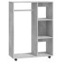 Armario de madera de ingeniería gris hormigón 80x40x110