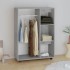 Armario de madera de ingeniería gris hormigón 80x40x110