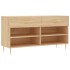 Banco zapatero madera de ingeniería roble Sonoma 102x35x55