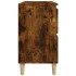 Armario de lavabo madera contrachapada roble ahumado