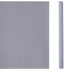 Paneles de privacidad 4 uds PVC gris claro mate 35x0,19