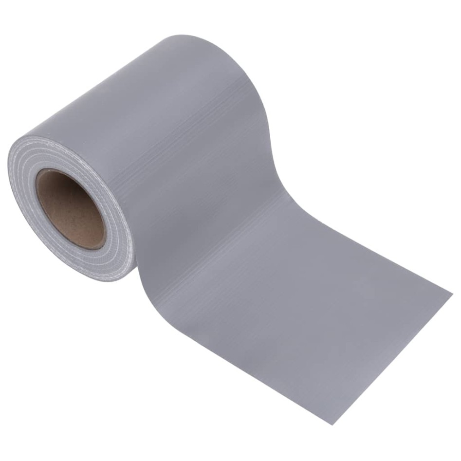 Paneles de privacidad 4 uds PVC gris claro mate 35x0,19